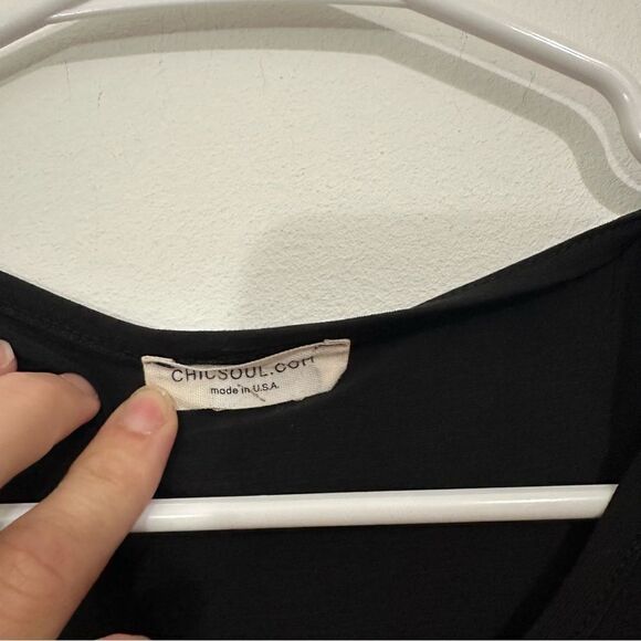 Chic Soul‎ Tiered Leopard Trim 2X Swing Tank - Picture 3 of 5